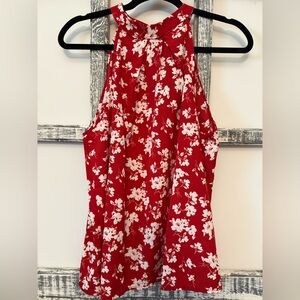 CUPSHE Cherry Delight Floral Top
